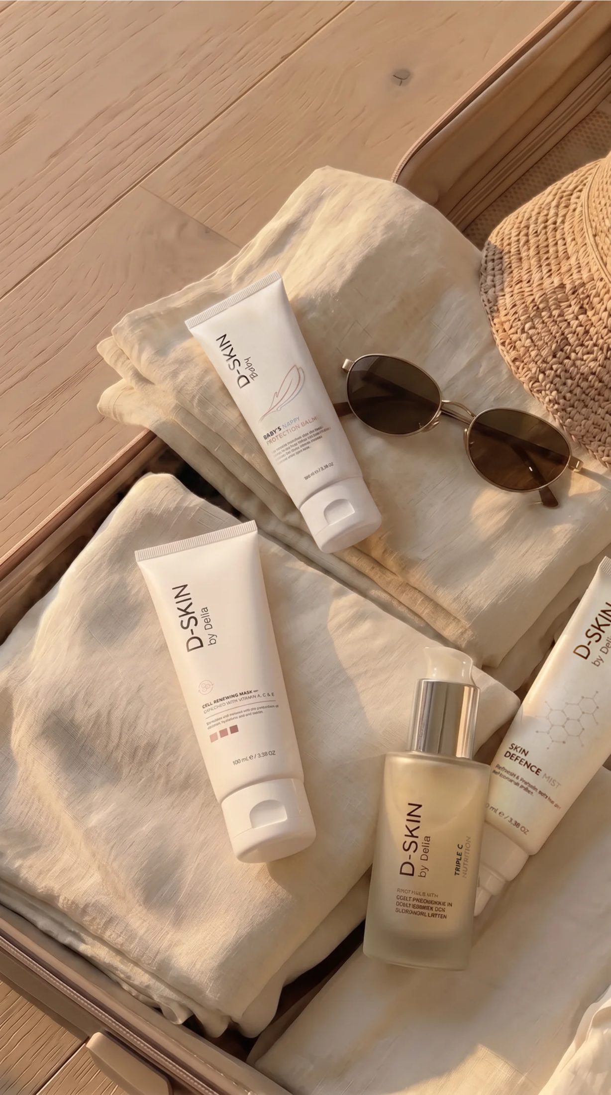D-SKIN Hello Summer 26 campaign asset