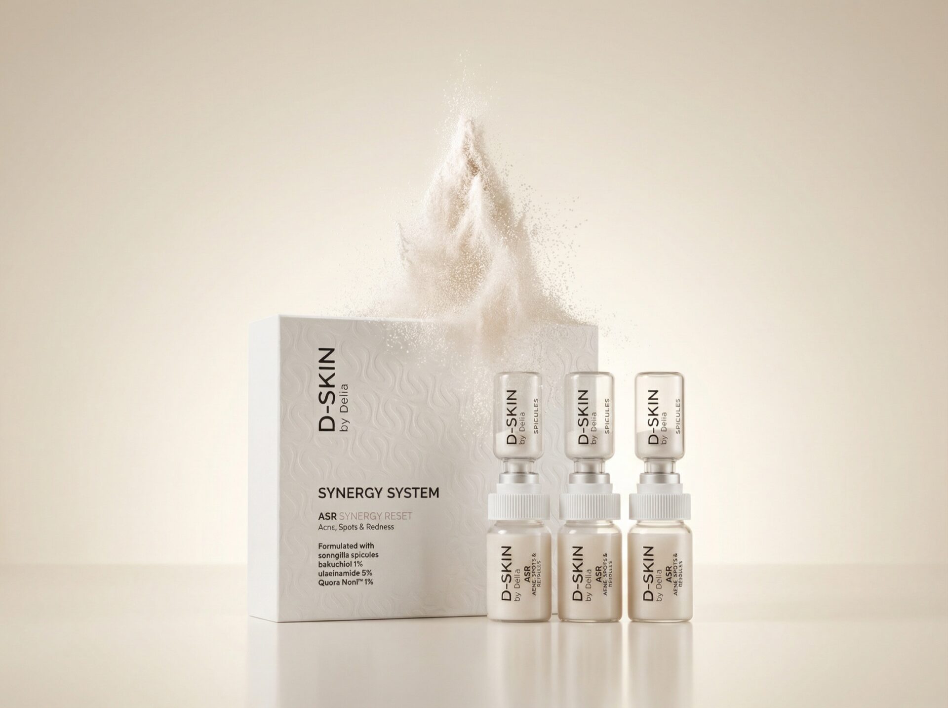 D-SKIN Synergy System with a soft mineral burst